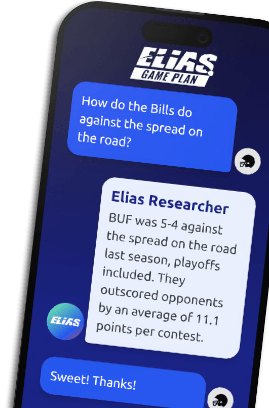 Elias app ad design.