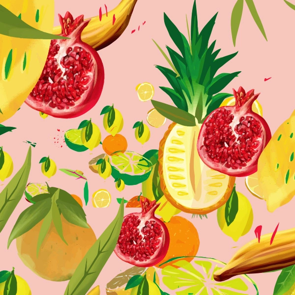 Ayana floral graphic design patterns.