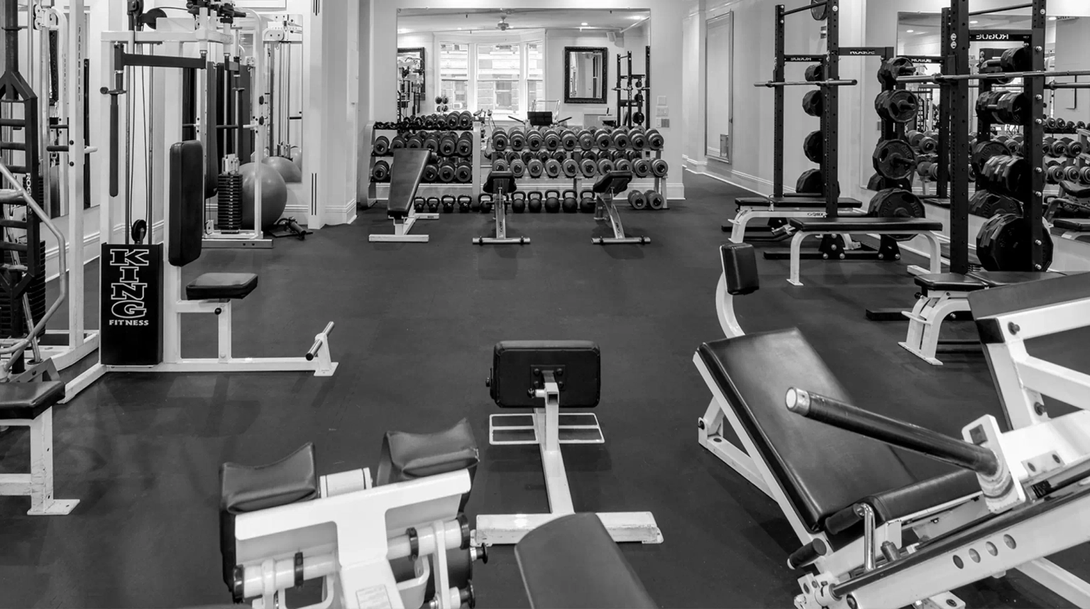 Photo of the gym.