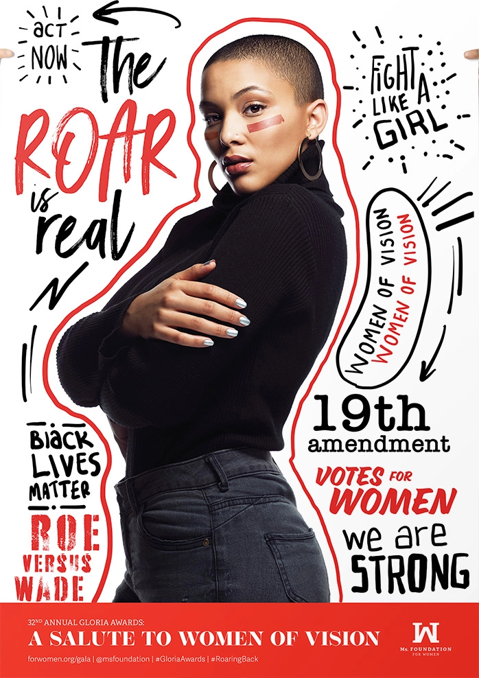 Ms. Foundation poster design.