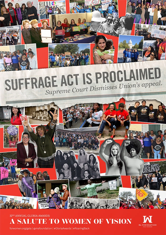 Ms. Foundation poster design.