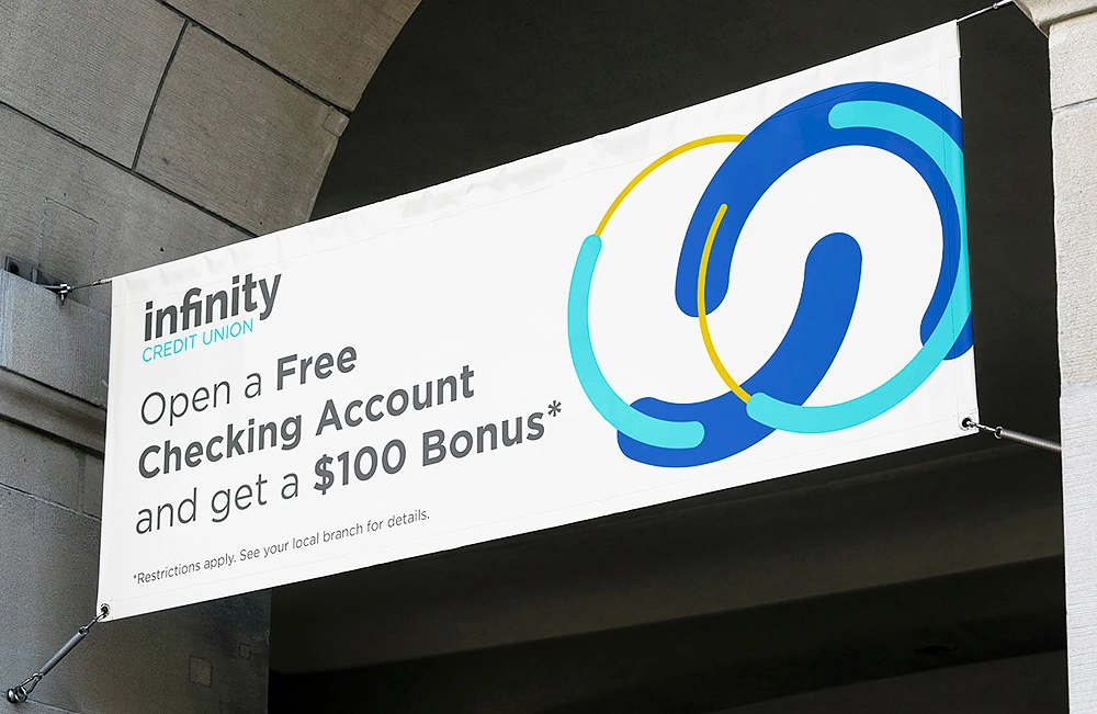 Quik Print branded banner design.
