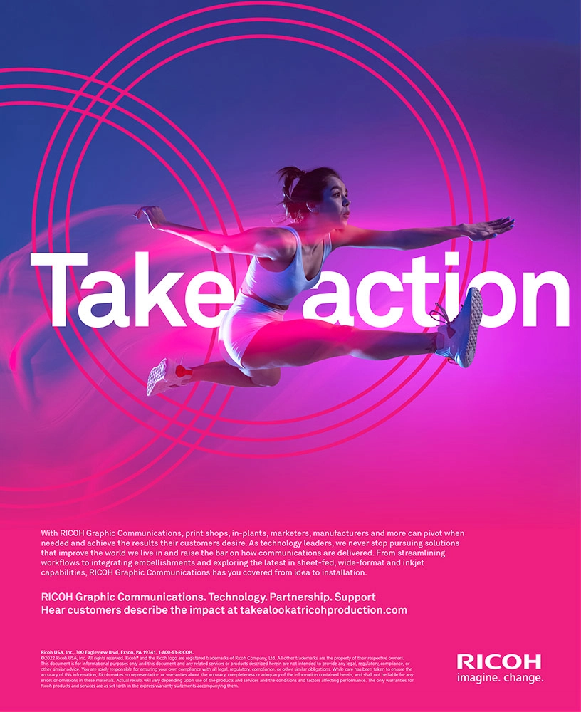 Ricoh Graphic Communications Print Ad